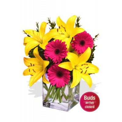 Gerbera and Lily Bouquet