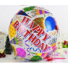 Happy Birthday Round Shape Balloon